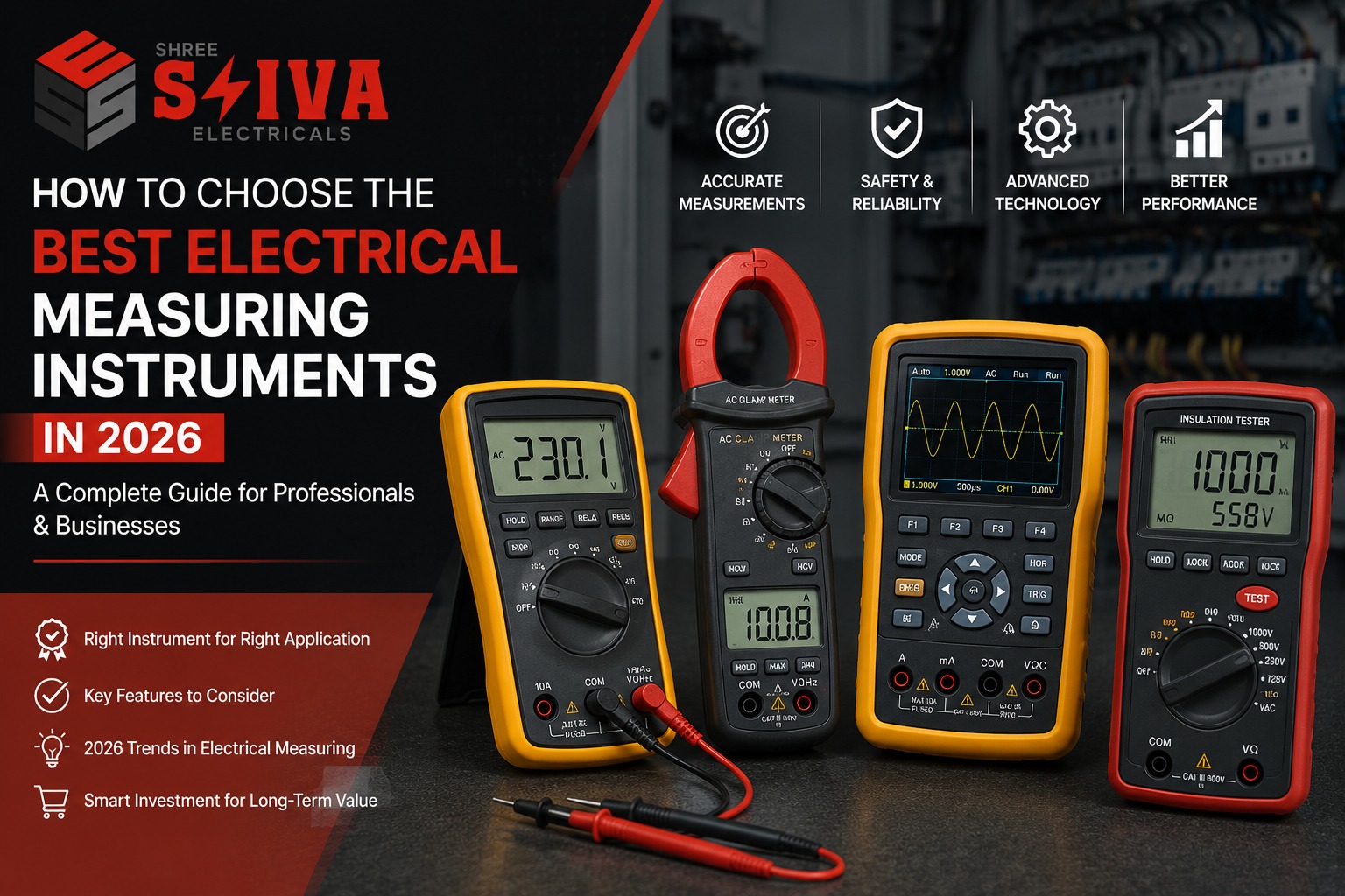  How to Choose the Best Electrical Measuring Instruments in 2026