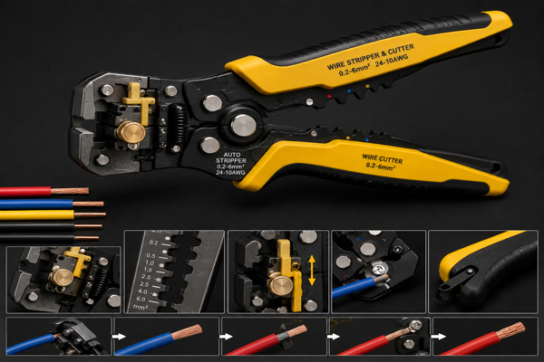 Automatic Wire Stripper And Cutter